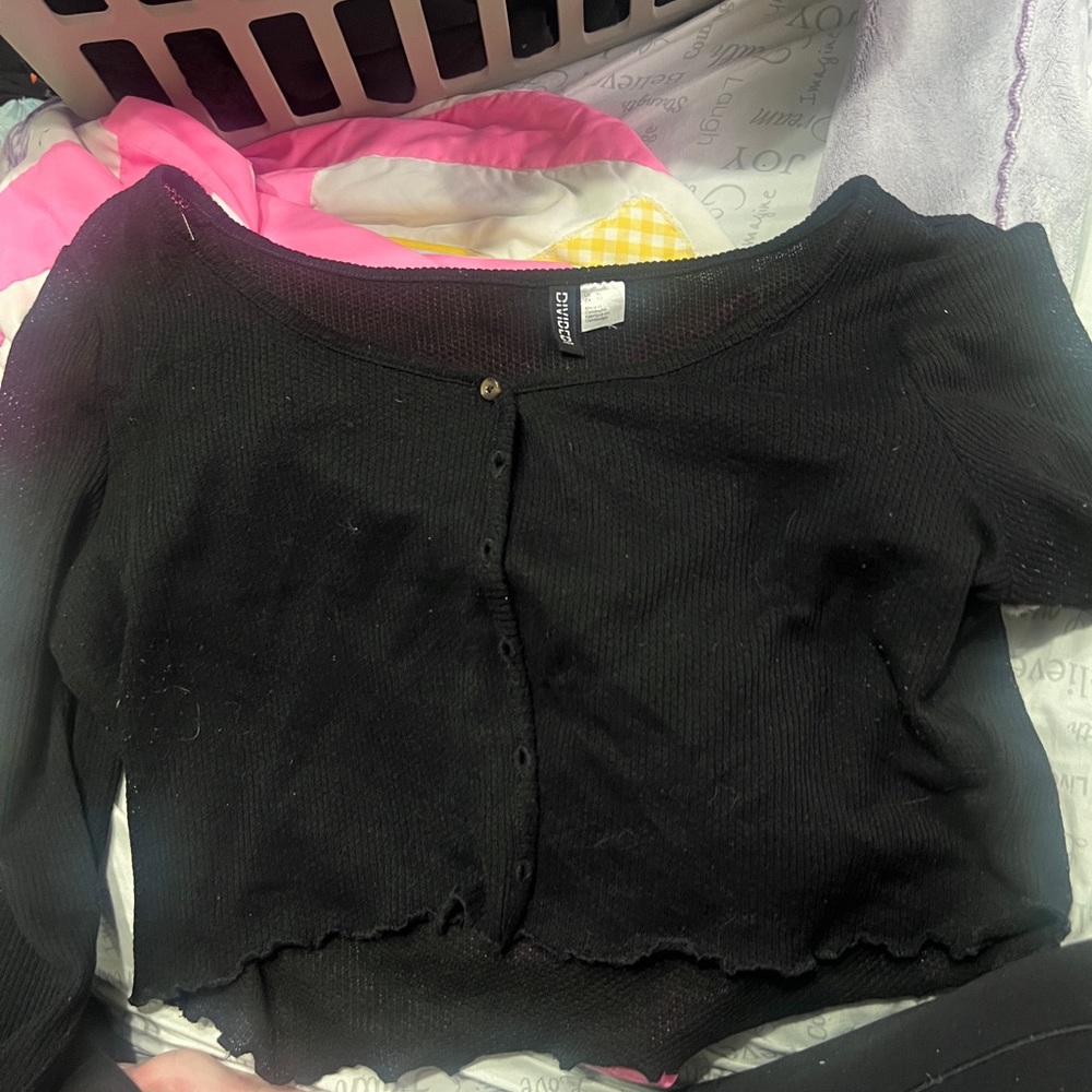 Divided By H&M Black Sweater Size XL